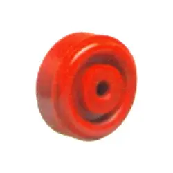 Red Caster Wheel